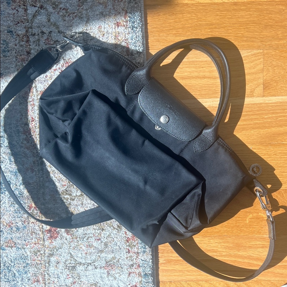 Longchamp Le Pliage Energy Size small in black